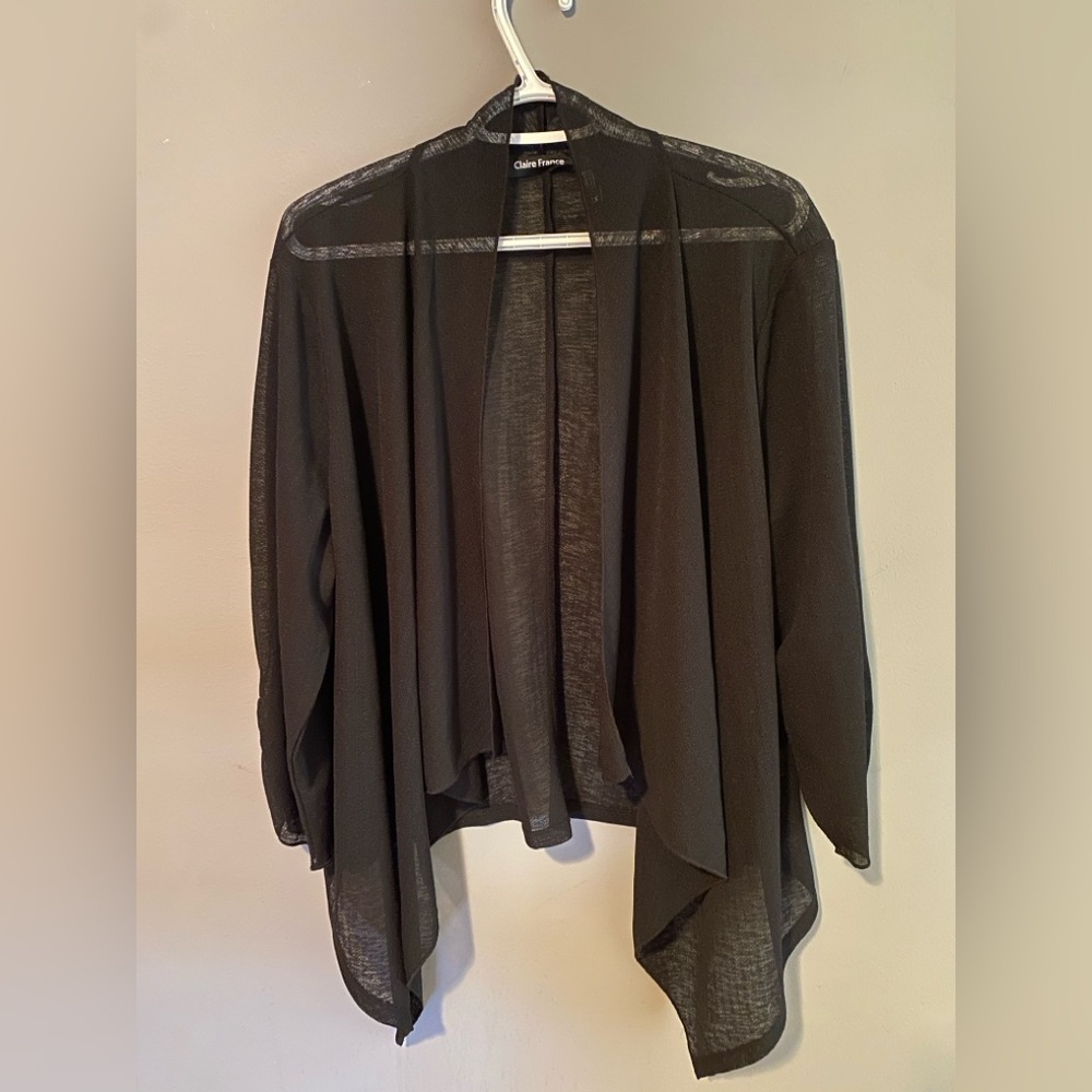 Black Women's light Sweater-bolero